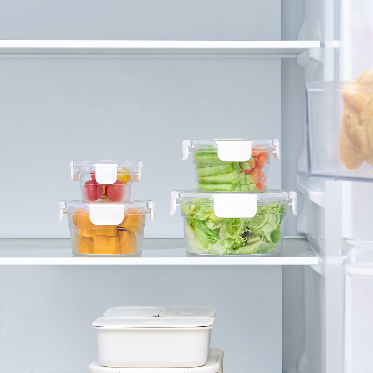 Clear Storage Container - Round (11 fl oz)
