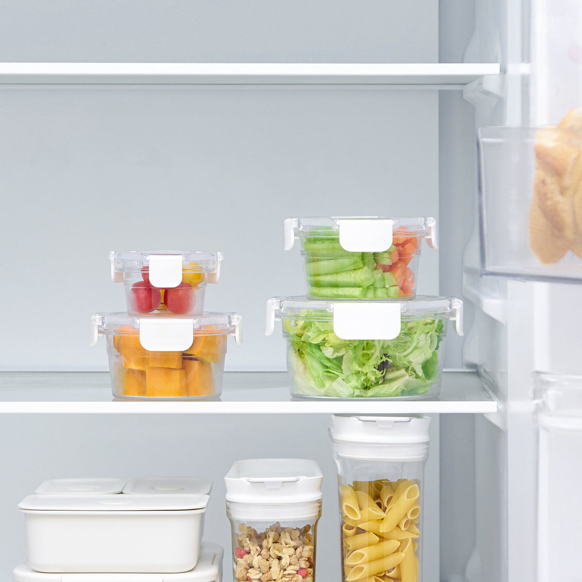 Clear Storage Container - Round (11 fl oz)