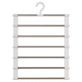 Multi-Layer Pants Hanger – Space-Saving Foldable Trouser Organizer